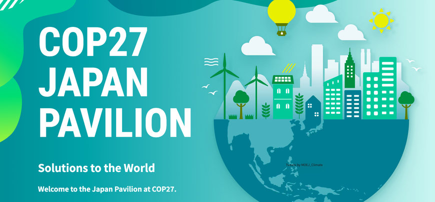 Toshiba Group Decarbonization Technologies in the Spotlight at COP27 Japan Pavilion